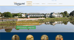 Desktop Screenshot of motelgrandpre.com